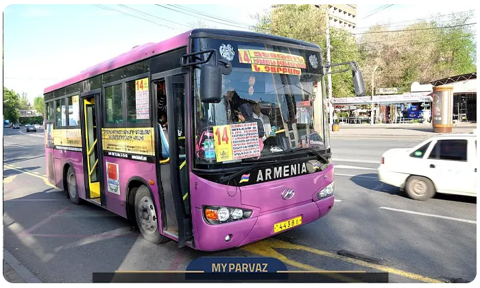 Bus in Armenia